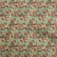 thumbnail image 1 of oneOone Polyester Spandex Orange Fabric Abstract Floral Sewing Material Print Fabric By The Yard 56 Inch Wide-1ra, 1 of 5