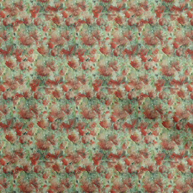 oneOone Polyester Spandex Orange Fabric Abstract Floral Sewing Material Print Fabric By The Yard 56 Inch Wide-1ra