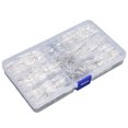thumbnail image 1 of Hair Braiding Rings, Dreadlocks Hair Rings Easy Wearing With Storage Box For Party, 1 of 8