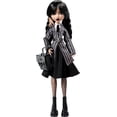 thumbnail image 3 of Monster High Wednesday Collectible Doll, Wednesday Addams in Nevermore Academy Uniform with Thing, 3 of 6