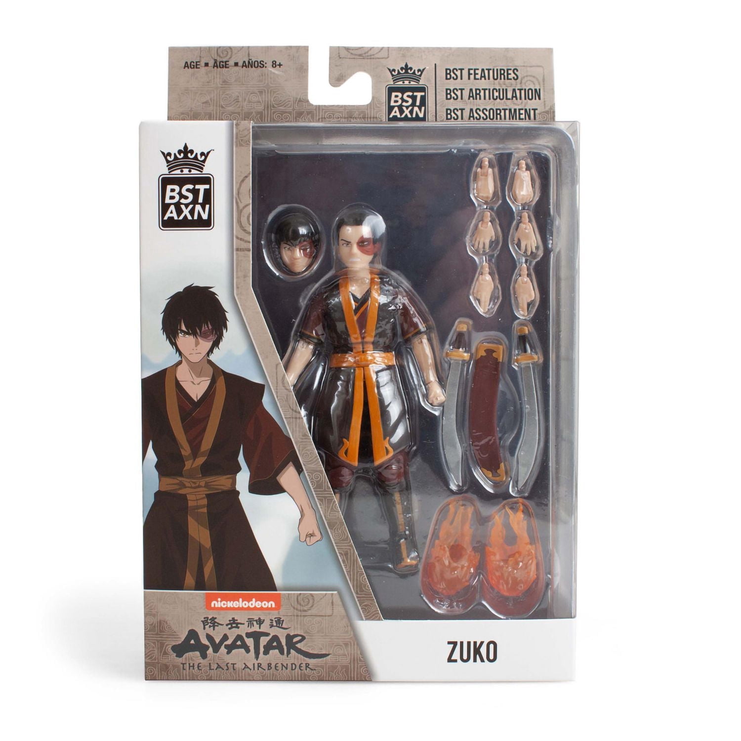 Zuko (Avatar : Le Dernier Maître de l’air) figurine de 5 po BST AXN