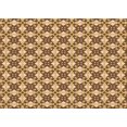 thumbnail image 1 of Ahgly Company Tapis Rectangulaire d'Intérieur Lavable en Machine Brun Selle Transitionnel, 2 Pieds x 4 Pieds, 1 of 7