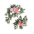 thumbnail image 4 of Abbracc 2 Pieces Artificial Wreath Artificial Floral Swag Simulation Garland Flower Swag G, 4 of 9