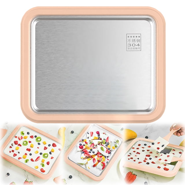 1PC Instant Ice Cream Roller Making Machine, Homemade Italian Ice Cream Diy, Sorbet, Frozen Yogurt, DIY Ice Cream Kit for Home Kitchen