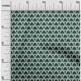 thumbnail image 2 of oneOone Rayonne Vert Foncé Tissu Floral Matière de Robe Tissu Imprimé Tissu au Mètre 56 Pouces de Large, 2 of 4