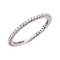 thumbnail image 3 of 1/3ct Diamond Eternity Ring Available in 14k Gold, 3 of 4