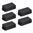 thumbnail image 1 of Unique Bargains 5Pcs 65 x 38 x 22mm Electronical Plastic DIY Junction Box Enclosure Case Black, 1 of 1
