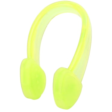 Clip de Nez de Natation, Clip de Nez en Silicone Étanche en Gel de Silice Doux pour Surf, Protecteur de Clip de Nez pour Adultes et Enfants Fournitures de Natation [Jaune]