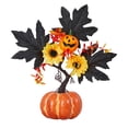 thumbnail image 1 of Modern Home Decor, Halloween Simulation Pumpkin Tree Decoration Autumns Thanksgiving Halloween Home Decorations Dining Table Living Room Flower Ornaments, 1 of 9