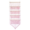 thumbnail image 1 of ziyahi Hanging Toy Storage Net Large Bohemian Style Wall Organizer Stuffed Toy Storage Hammock 4-Layer C, 1 of 6