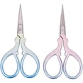 thumbnail image 1 of HLONK 2Inch Stainless Steel Scissors Silver Sewing Embroidery Scissors Small Precision Detail Scissors Vintage Shears Sharp Cutter for Fabric Paper Cutting Craft Art Work DIY Tool DIY, 1 of 9