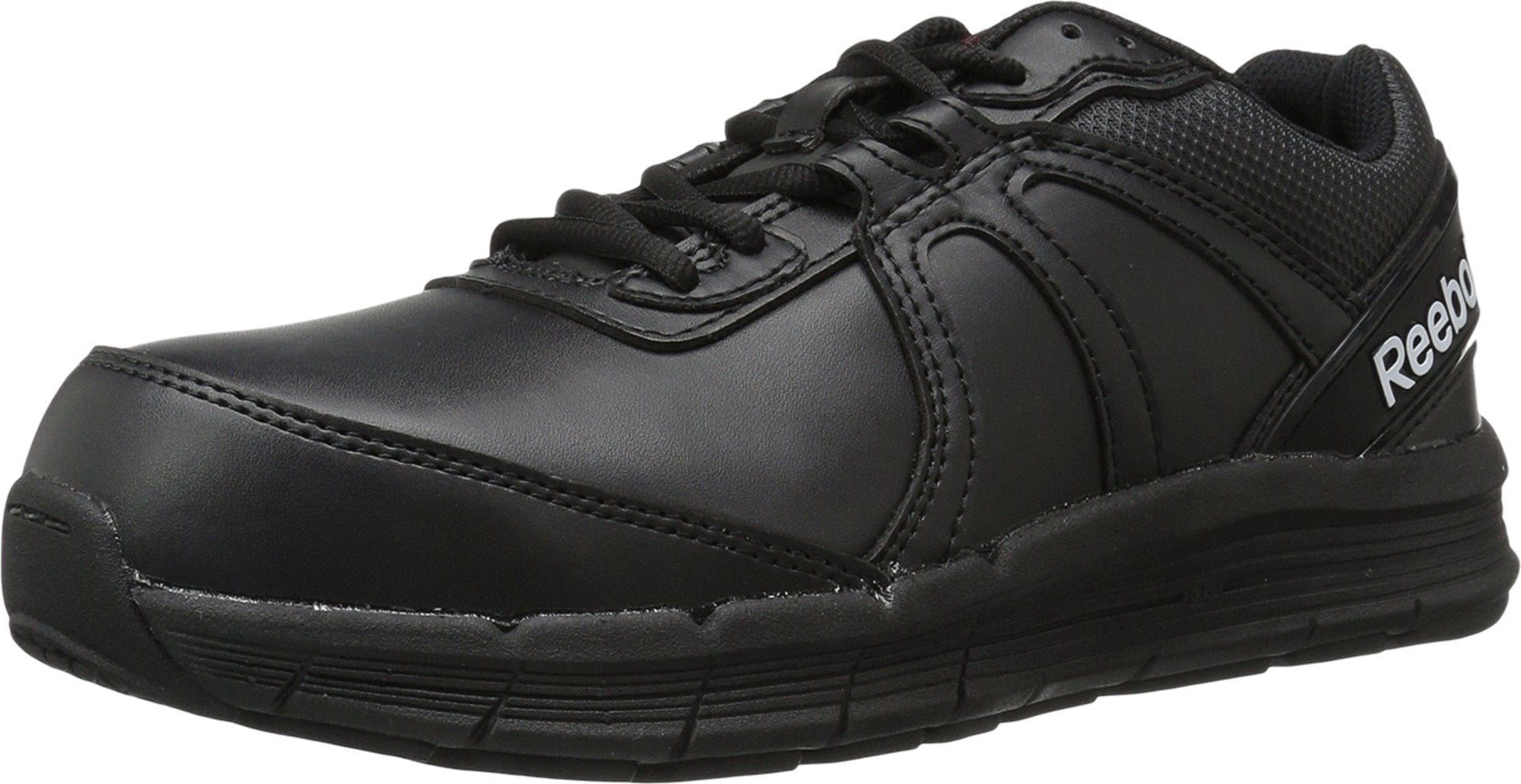 Reebok Work Men's Guide Steel Toe ESD Performance Cross Trainer Work Shoe Black - RB3501