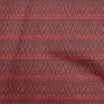thumbnail image 1 of oneOone Polyester Spandex Maroon Fabric Tribal Craft Projects Decor Fabric Printed By The Yard 56 Inch Wide, 1 of 4