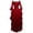 Wine, variant on TIMIFIS Gothic Clothes For Women Womens Plus Size Medieval Costume Gothic Maxi Dress Halloween Steampunk Traditional Irish Dress Renaissance Clothes Halloween Costumes For Women
