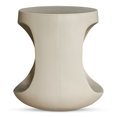 thumbnail image 3 of Moe's Home Collection Rothko Tabouret d'Extérieur Crème Pierre Tables d'Appoint, 3 of 5