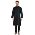 thumbnail image 1 of Atasi Indian Designer Kurta For Mens Party Wear Traditional Dress Solid Ethnic Long Shirt, 1 of 7