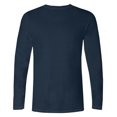 thumbnail image 4 of RXIRUCGD T-Shirt à Col Rond pour Hommes, Décontracté, Mode, Imprimé, Manches Courtes, Chandail, Bleu Marine, Taille : L, 4 of 4