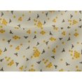 thumbnail image 4 of oneOone Viscose Jersey Fabric Honeycomb & Honey Bee Insect Print Fabric BTY 60 Inch Wide, 4 of 4
