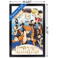 thumbnail image 2 of Haikyu!! - Key Art 2 Wall Poster, 22.375" x 34" Framed, 2 of 4