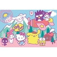 thumbnail image 1 of Hello Kitty and Friends - Happiness Overload Wall Poster, 14.725" x 22.375" Framed, 1 of 4