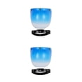 thumbnail image 4 of Decodeary Visors Materials For Clear Easy To Carry Vintage Gradient Blue Black 2Set, 4 of 6