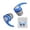 Blue, variant on Hearth & Gear Three Of Silicone Earplugs Noise Reduction Swim Float Tub compatible with Motorized Float Tube Pool Float Rings for Adults Baby Swimming Float Ring for Head Double Inner Tube for River