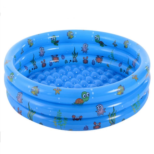Piscine Gonflable pour Bébé Nourrisson, Piscine Ronde de Sécurité pour Tout-Petit