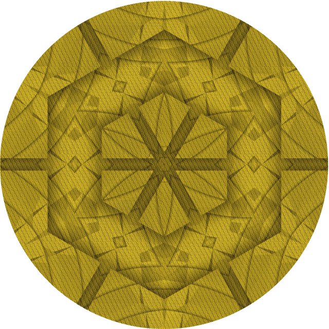 Ahgly Company Tapis Rond Lavable en Machine Intérieur Transitionnel Bisque Foncé Marron, 5 Pieds Rond