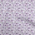 thumbnail image 1 of oneOone Velvet White Fabric Floral Sewing Craft Projects Fabric Prints By Yard 58 Inch Wide, 1 of 4
