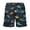 Black, variant on Men's Double Layer Casual Shorts for Everyday Leisure and Outdoor Walks - Lightweight Summer Elastic Waist Pairing with Stylish Print for Spring/Summer