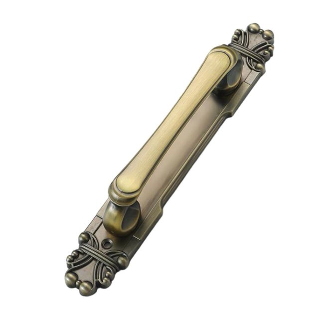 European Antique Exposed Aluminum Alloy Door Handle Push-pull Door Handle