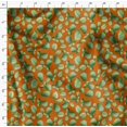 thumbnail image 4 of Soimoi Orange polyester Crepe Fabric Cactus Tree Fabric Prints By Yard 42 Inch Wide, 4 of 5