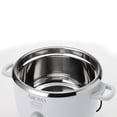 thumbnail image 3 of Aroma Casserole à Riz de Comptoir Antiadhésive Simply Stainless Cuite 6 Tasses, Blanc, 3 of 5