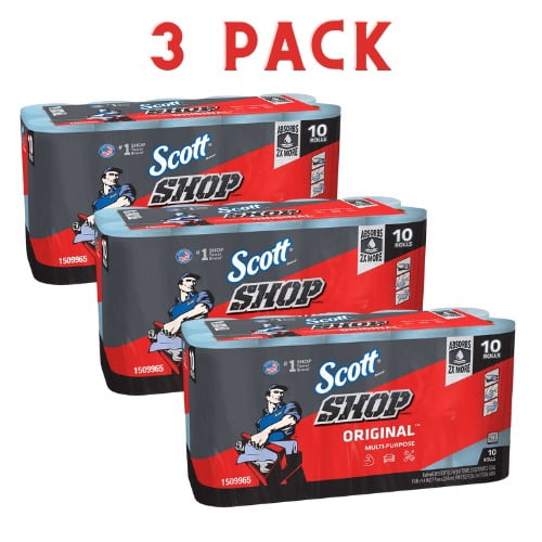Scott Original Shop Towels | Multi purpose Towel , 30 rolls