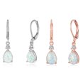 thumbnail image 2 of Unatoiry Lightweight Tear Drop Earring Bohemian Style And Trendy Fashionable Plated Color Tear Drop Earring gold 1Set, 2 of 6