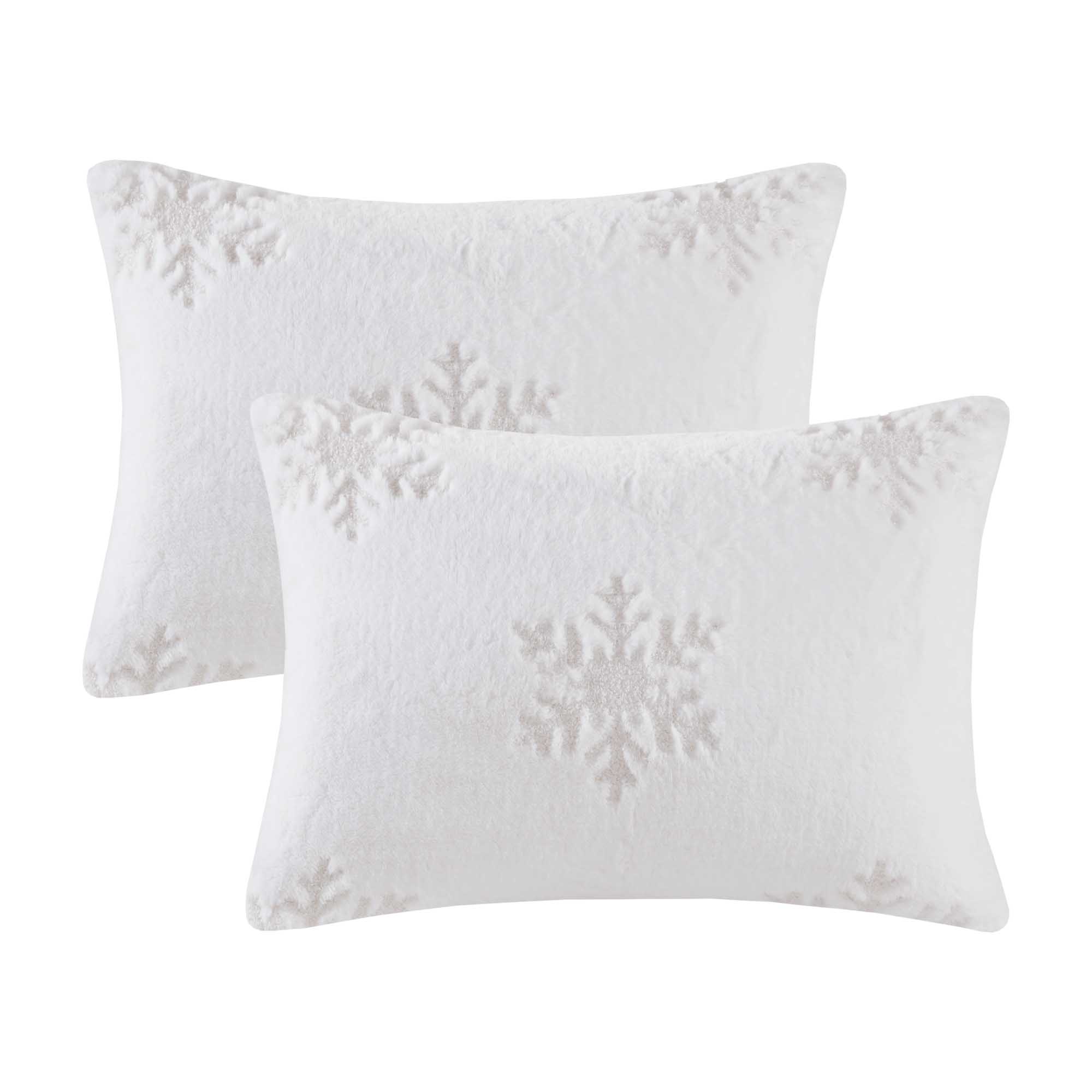 Holiday Time Faux Fur 3-Piece Comforter Set