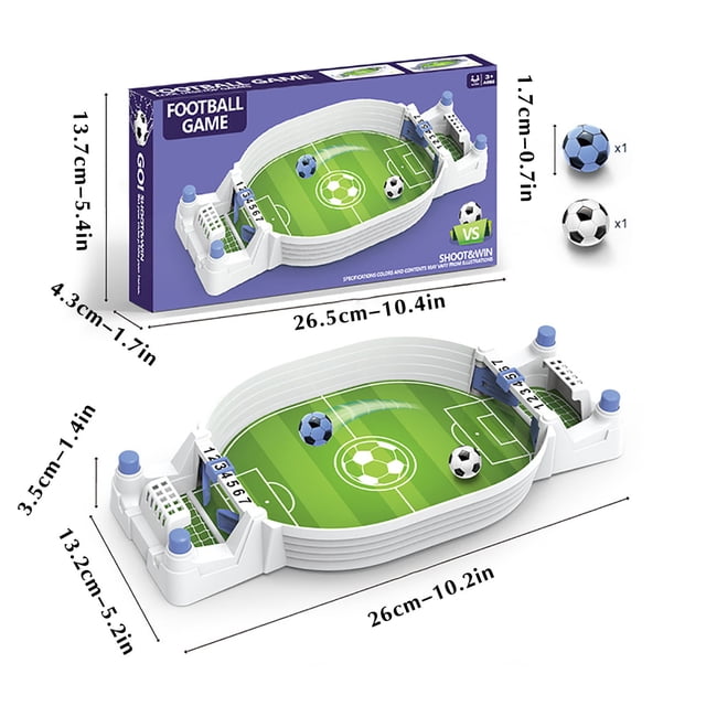 TIMIFIS The Football Football Table Interactive Game Tabletop Football Board Game Football Field Toy Two-Person Interactive Catapult Game Race Sets