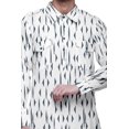 thumbnail image 4 of Atasi Kurta Pathani pour Hommes à Col Classique à Manches Longues Salwar Ensemble de Kurta de Mariage, 4 of 5