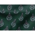 thumbnail image 4 of oneOone Viscose Jersey Fabric Leaves & Floral Block Printed Fabric 1 Yard 60 Inch Wide, 4 of 5