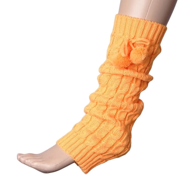Chaussettes Confortables Unies à la Mode pour Femmes Automne et Hiver Chaussettes Chaudes