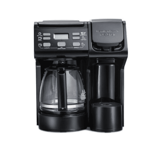 Refurbished Hamilton Beach 49905C FlexBrew Trio Coffee Maker Black