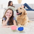 thumbnail image 4 of Baohd Cute Practical Reusable Lid For Seal Cover Safe And Non-toxic Convenient And Portable Canned Lid blue+spoon+pink 1Set, 4 of 5