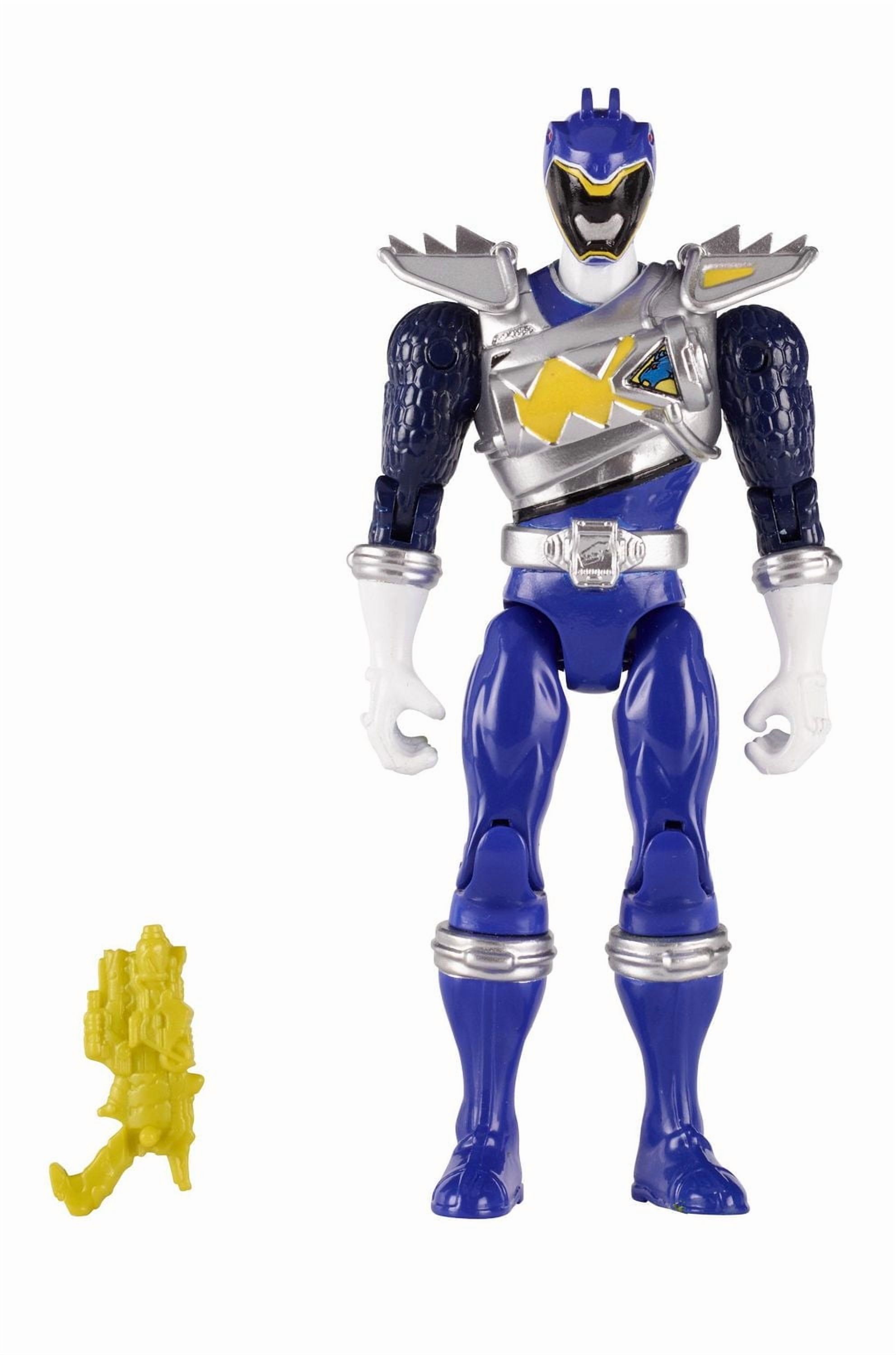 Figurine Power Rangers Dino Super Charge - Héros d'action Ranger bleu Dino Drive