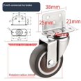 thumbnail image 1 of 1pcs Roulettes Robustes 20kg Roues Pivotantes Silencieuses pour Déplacer Meubles Chaise Berceau, 1 of 6