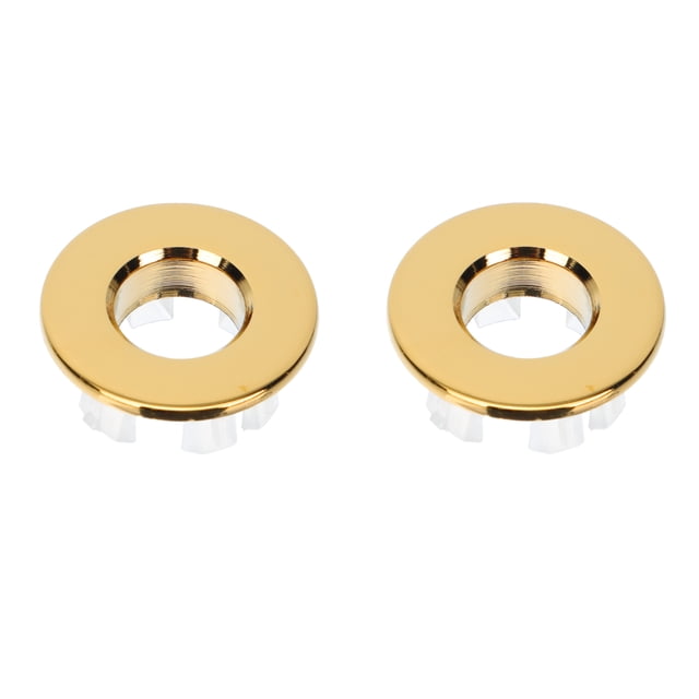 2 Pcs Housses de Débordement pour Évier de Salle de Bain Anneaux Professionnels pour Bassin
