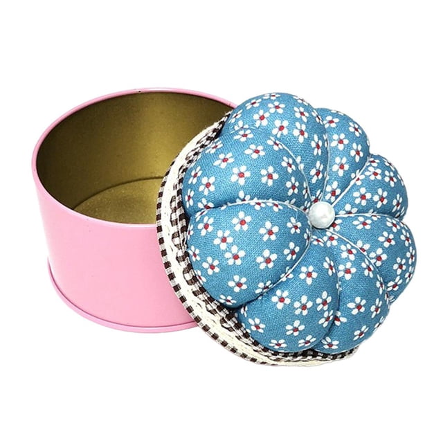 GUOOL Coussin à Épingles à Motif Imprimé avec Étui Outil de Couture