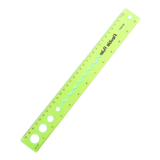 Dvkptbk Soft Ruler Soft RulerStudent Stationery30cm Straight RulerFoldable MultifunctionalSchool SuppliesWholesale Measuring Soft Ruler Soft Ruler