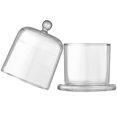 thumbnail image 2 of Miangastore 1 Set Aromatherapy Candle Cup Glass Modern Style Candle Jar Candy Jar Butter Box, 2 of 8