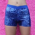 thumbnail image 5 of Shorts à Sequins pour Femmes, Hot Pants Disco, Mini Short Jazz Brillant, Extensible, Danse, 5 of 5