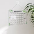 thumbnail image 3 of 1 Set Durable Clear Acrylic Wordpad Practical Students Wall Hanging Memo Board, 3 of 8
